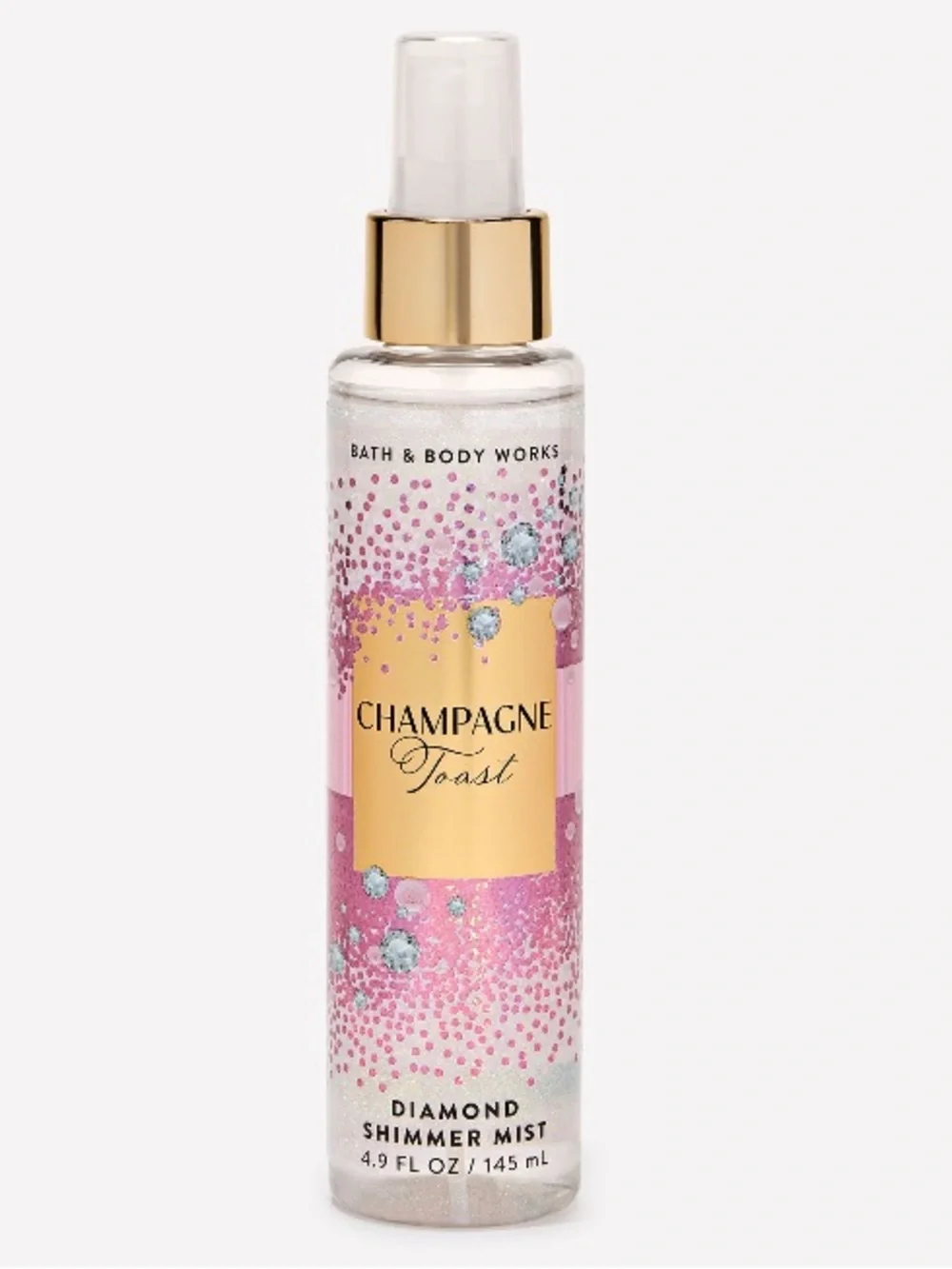 🥂”CHAMPAGNE TOAST” Diamond Shimmer Mist by B&BW, 4.9 fl oz / 145 mL, NWT